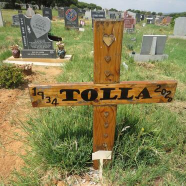 ? Tolla 1934-2020