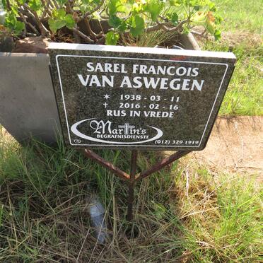 ASWEGEN Sarel Francois, van 1938-2016
