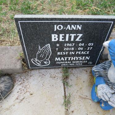 BEITZ Jo- Ann 1967-2018