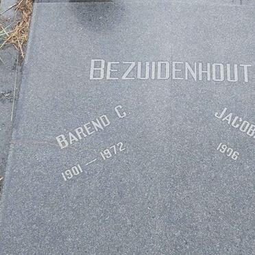 BEZUIDENHOUT Barend C. 1901-1972 & Jacoba S. 1906- 
