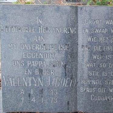 BOOYENS Valentyn J. 1943-1973 _2