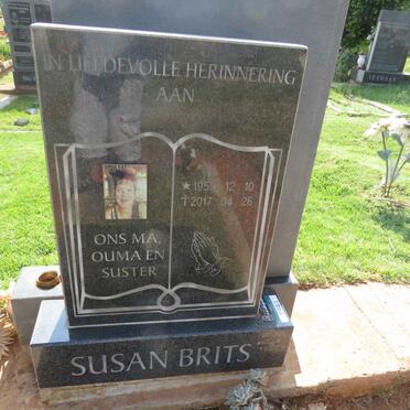 BRITS Susan 1959-2017