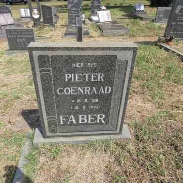 FABER Pieter Coenraad 1911-1983