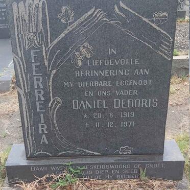 FERREIRA  Daniel Dedoris 1919-1971