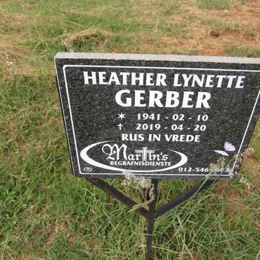 GERBER Heather Lynette 1941-2019