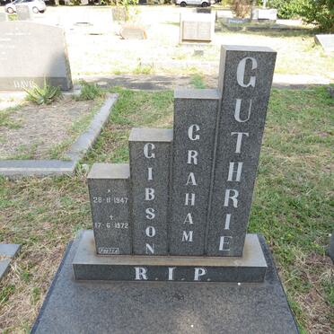GUTHRIE Gibson Graham 1947-1972