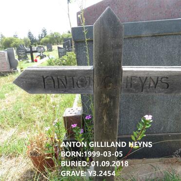 HEYNS Anton Gilliland 1999-2018