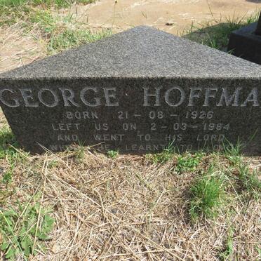 HOFFMAN George 1926-1984