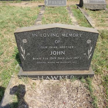 HAWKER John 1919-1973