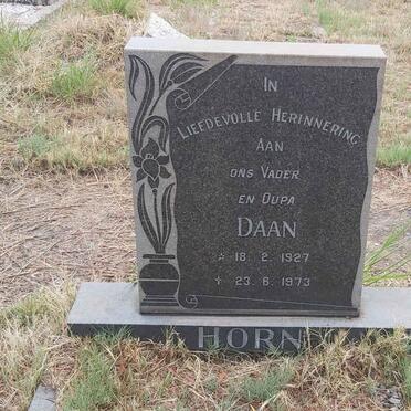 HORN Daan 1927-1973