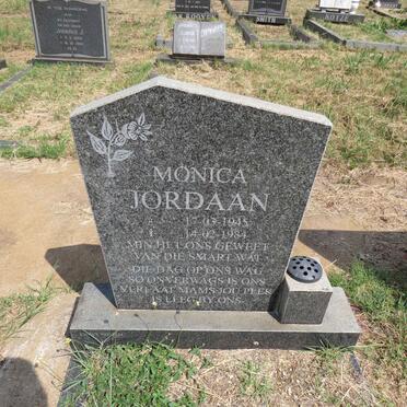 JORDAAN Monica 1945-1984
