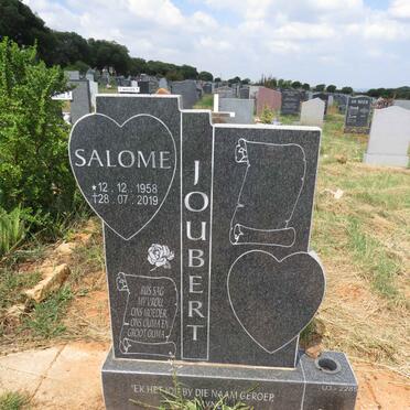 JOUBERT Salome 1958-2019