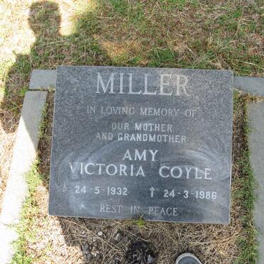 MILLER Amy Victoria Coyle 1932-1986