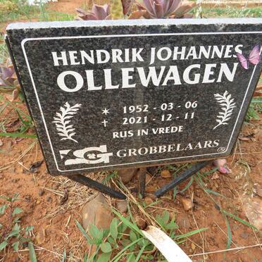 OLLEWAGEN Hendrik Johannes 1952-2021