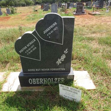 OBERHOLZER Pieter Schalk 1977-2020 & Josephine 1971- 