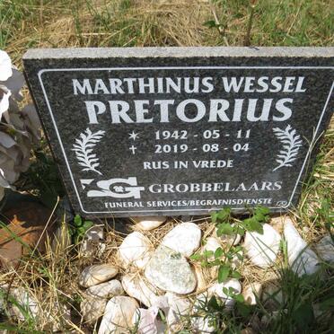 PRETORIUS Marthinus Wessel 1942-2019