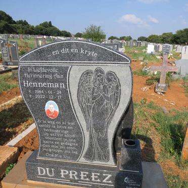 PREEZ Henneman, du 1984-2022