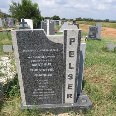 PELSER Martinus Christoffel Johannes 1957-2018