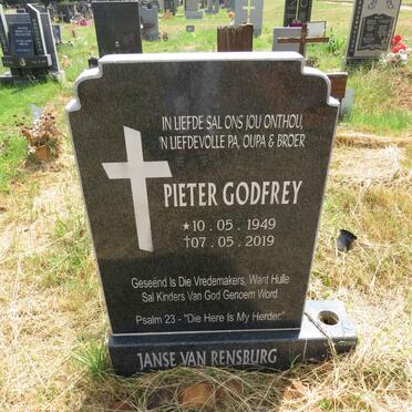 RENSBURG Pieter Godfrey, Janse van 1949-2019