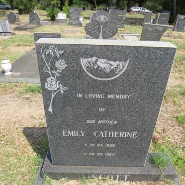 SCOTT Emily Catherine 1909-1984