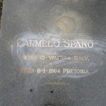 SPANO Carmelo 1904-1964