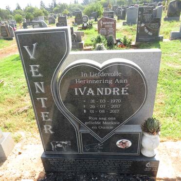 VENTER Ivandre 1970-2017