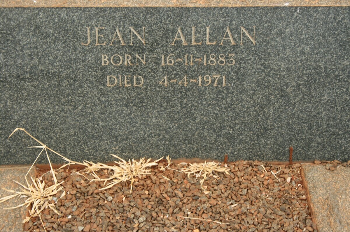 ALLAN Jean 1883-1971