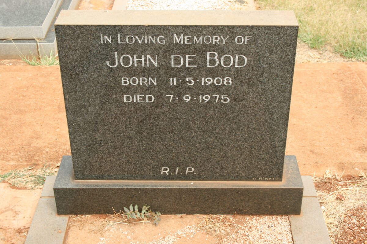 BOD John, de 1908-1975
