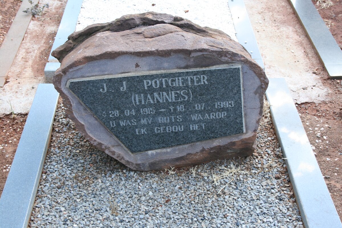 POTGIETER J.J. 1915-1993