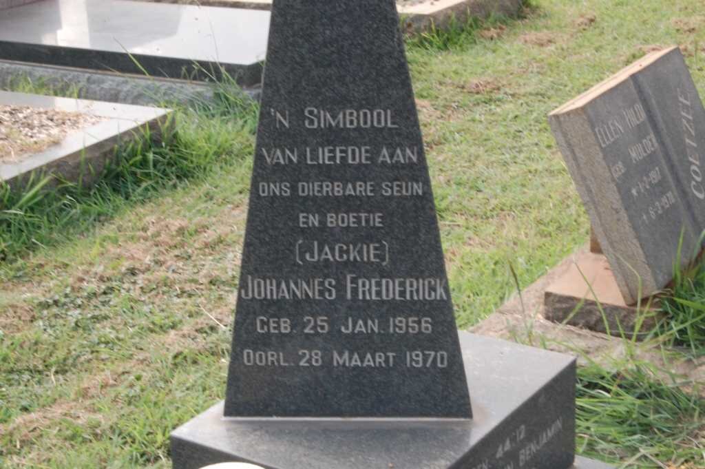 MOCKE Johannes Frederick 1956-1970