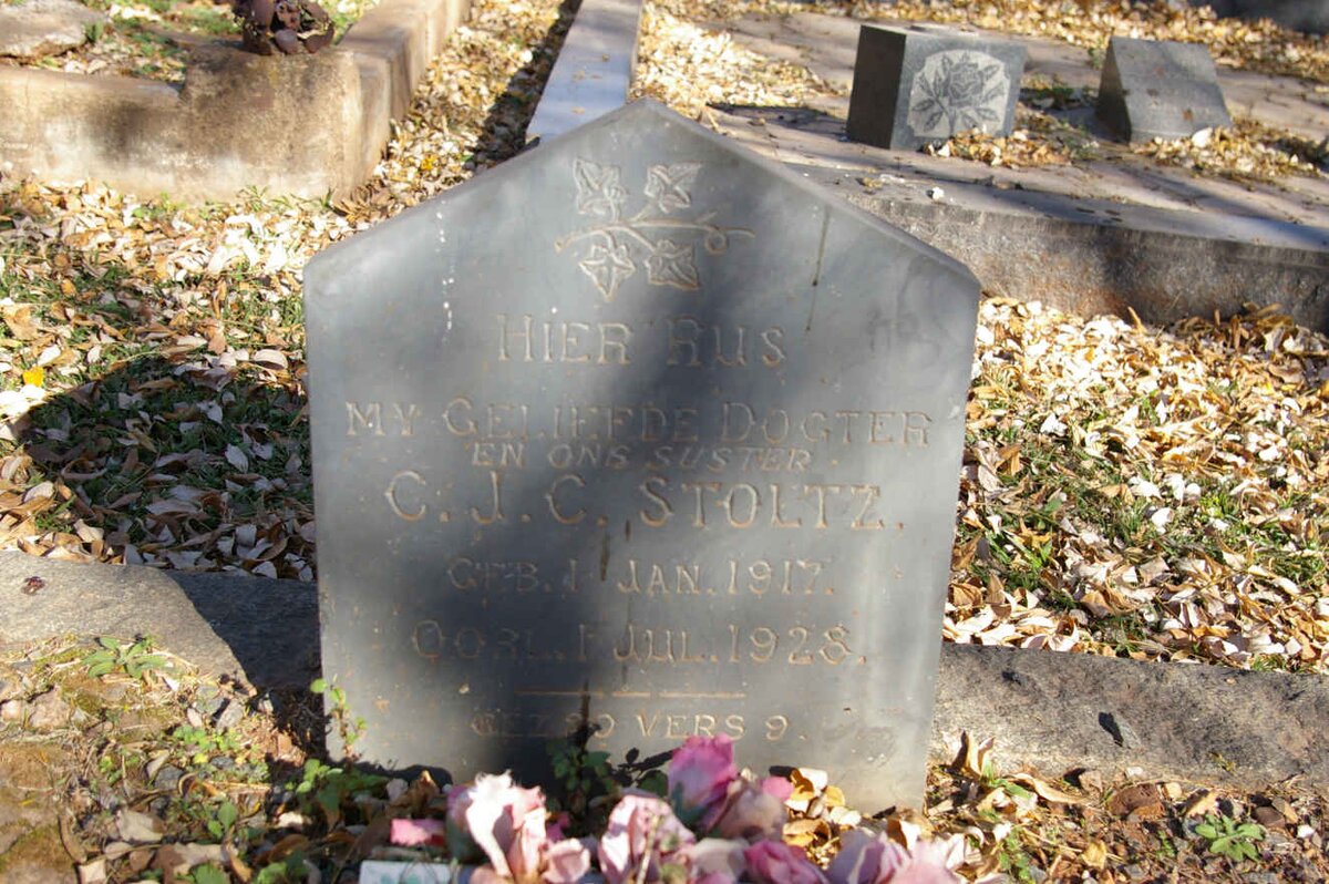 STOLZ C.J.C. 1917-1928 :: BRITZ Martha L. 1961-2005