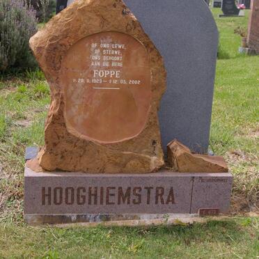 HOOGHIEMSTRA Foppe 1929-2002