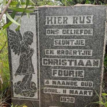 FOURIE Christiaan -1938