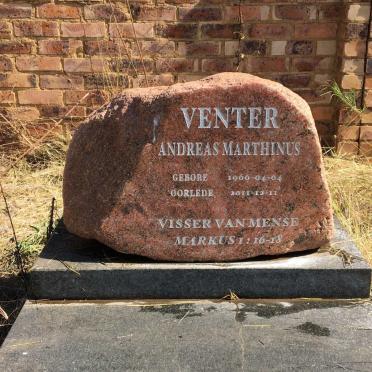 VENTER Andreas Marthinus 1966-2011