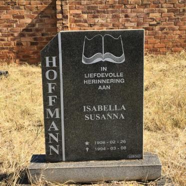 HOFFMANN Isabella Susanna 1908-1994