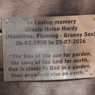 Gauteng, PRETORIA district, Rietvlei Nature Reserve, Rietvallei 377_4, Tea Garden Memorial Plaque