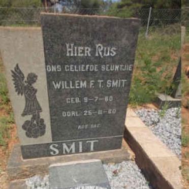 SMIT Cornelius Abraham 1917-1993 &amp; Hendrina Sophia 1929-1993 :: SMIT Willem F.T. 1960-1960
