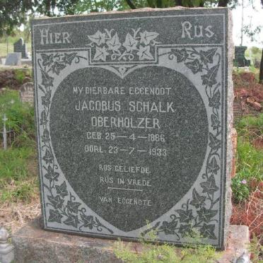 OBERHOLZER Jacobus Schalk 1886-1933