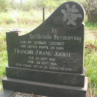 JOOSTE Francois 1895-1966