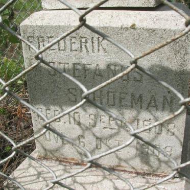 SCHOEMAN Frederik Stefanus 1902-1908
