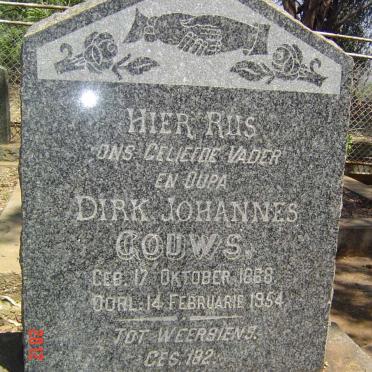 Gauteng, PRETORIA district, Danville, Uitsicht or Rietvalei 314 JR, Uitzicht farm cemetery