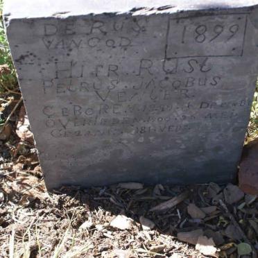 VENTER Petrus Jacobus 1899-1900