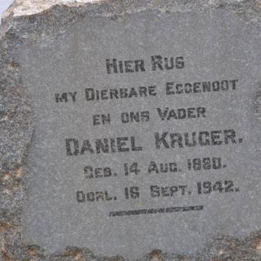 KRUGER Daniel 1880-1942