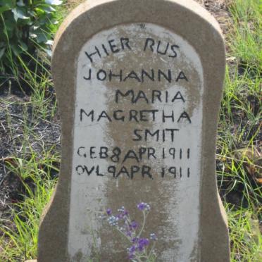 SMIT Johanna Maria Margretha 1911-1911