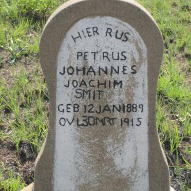 SMIT Johannes Joachim 1889-1915