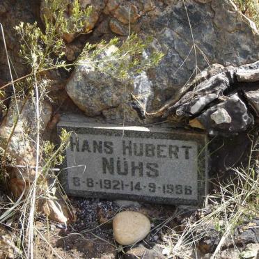 NUHS Hans Hubert 1921-1986