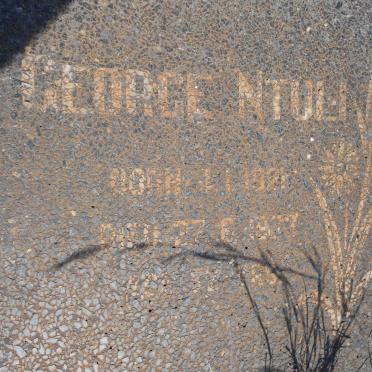 NTULI George 1921-1973 