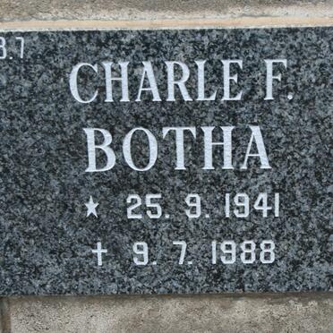 BOTHA Charle F. 1941-1988