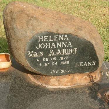 AARDT Helena Johanna, van 1972-1988
