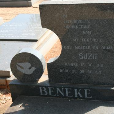 BENEKE Suzie 1918-1991